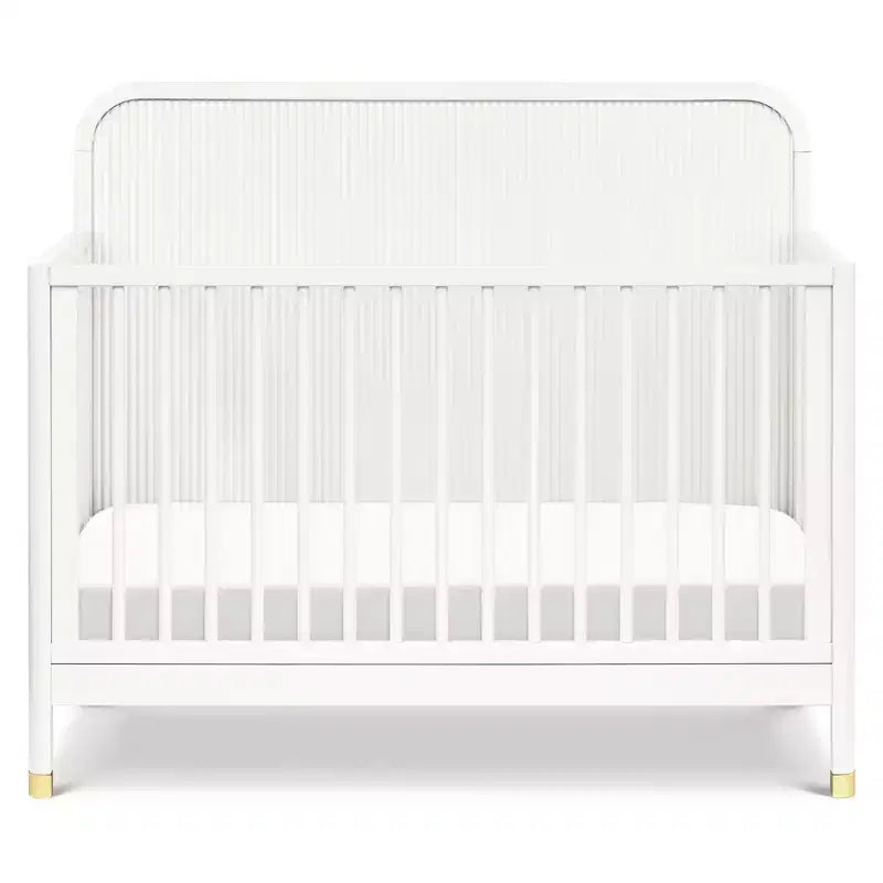 Lit de bébé convertible 4-en-1 Brinsley Tambour - Blanc chaud