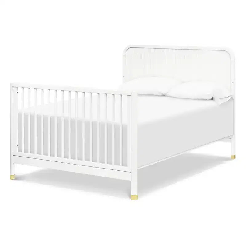Lit de bébé convertible 4-en-1 Brinsley Tambour - Blanc chaud