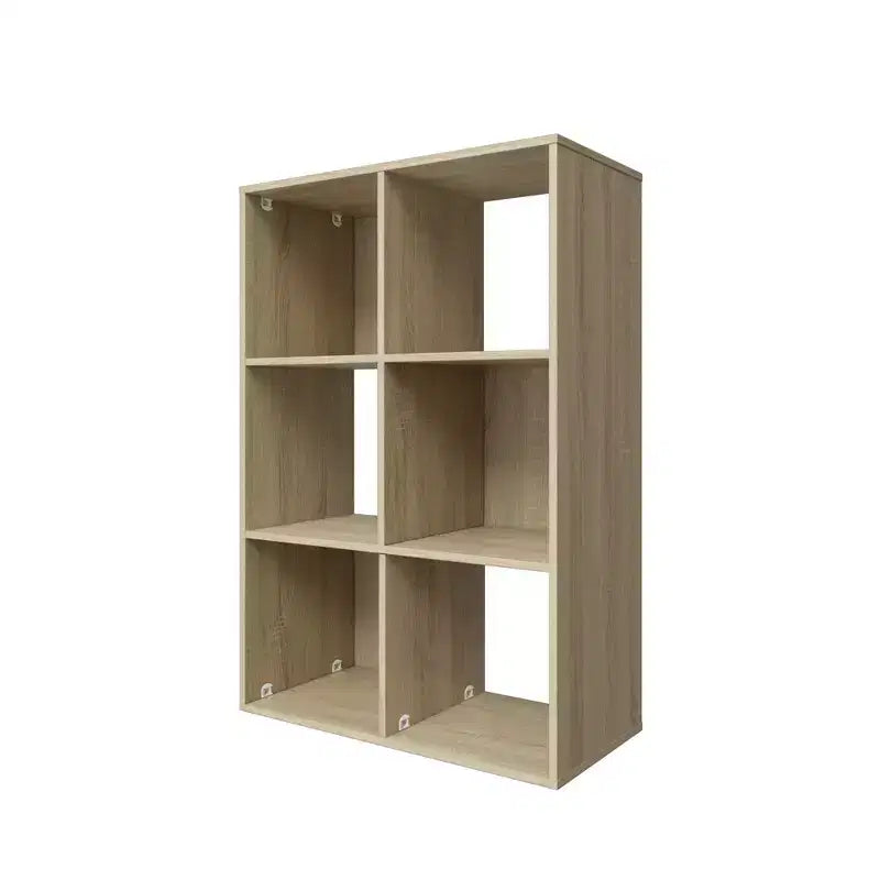 Bibliothèque étagère en bois à 3 niveaux de 34,96 po de hauteur