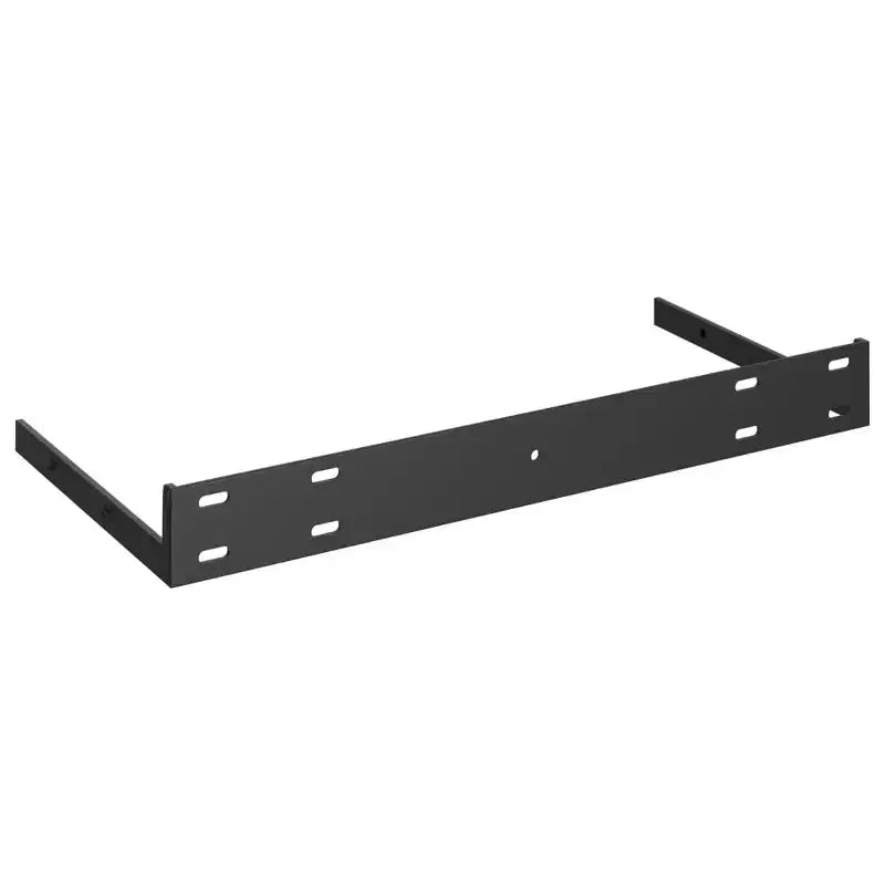 Étagère murale Gris brillant MDF alvéolaire, métal