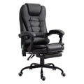 7-Point Vibrating Massage Office Chair High Back Massaging Office Desk Chair with Lumbar Support, Footrest