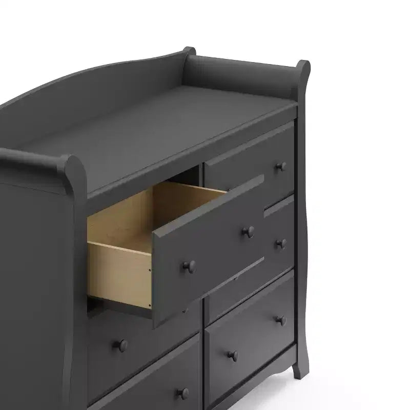 Commode double Avalon à 6 tiroirs