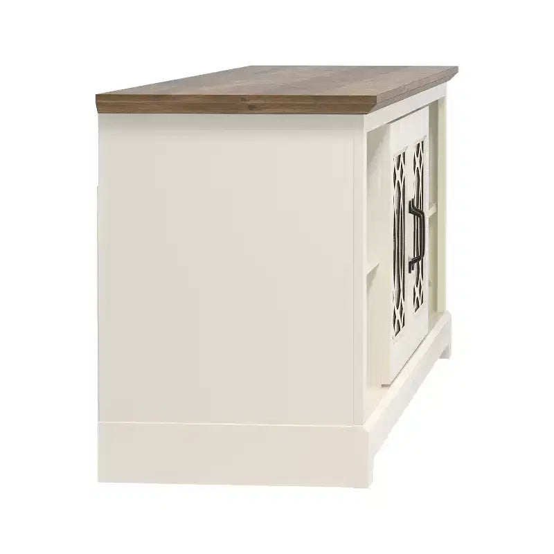Meuble TV avec rangement à porte découpée 68,2 L 17,1 P 23,7 H
